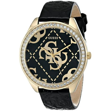 GUESS - GUESS Women's Leather Watch U0473L2 - Walmart.com - Walmart.com