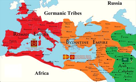 Cursed Roman Empire map I found : RoughRomanMemes