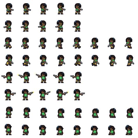 2D Pixel Character Sprites - glorietalabel