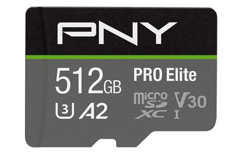 PNY introduces 512GB PRO Elite microSD Card, 1TB PRO Elite USB 3.1 USB ...