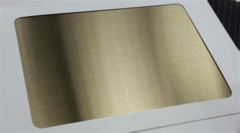 Hard Gold Anodized Aluminum Color Coated Sheet Anti - Static And Fireproof