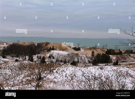 Indiana dunes national park winter hi-res stock photography and images - Alamy