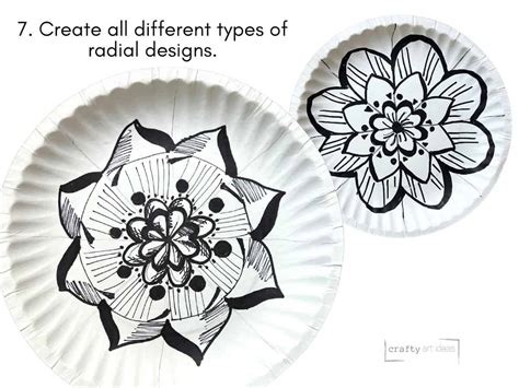 How To Draw Easy Radial Symmetry Art For Kids - Crafty Art Ideas