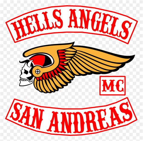 Hells Angels Mc, Emblem, Symbol, Logo Clipart PNG - FlyClipart