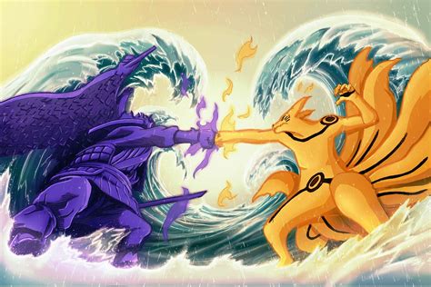 Kurama Vs Susanoo Wallpapers - Wallpaper Cave