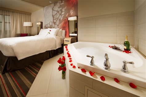 Jacuzzi Suite guest room at Courtyard by Marriott Dallas DFW Airport ...