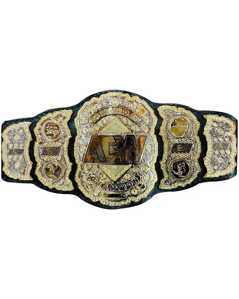 AEW World Championship Belt | Wrestling 8MM Zinc Belt