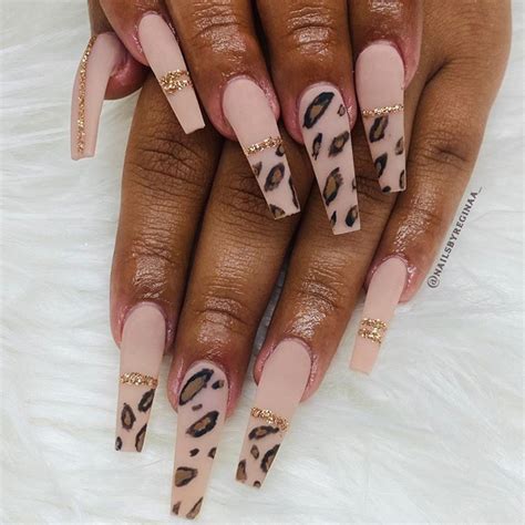 20+ Cute Leopard Print Nails For Fall - The Glossychic