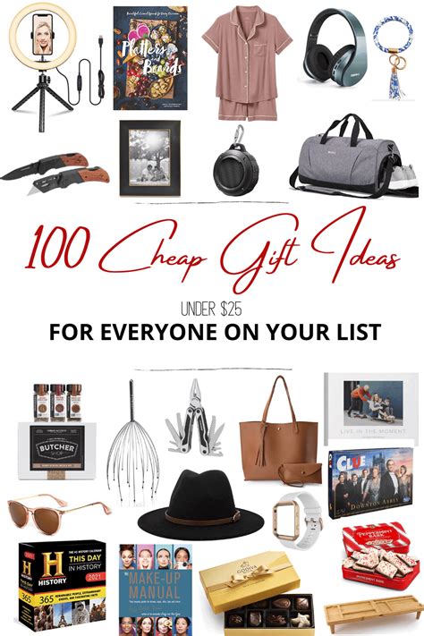 100 Best Cheap Gift Ideas for Christmas - Bless'er House