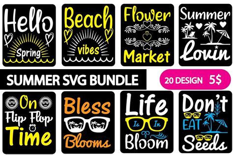 Summer SVG Bundle Bundle · Creative Fabrica