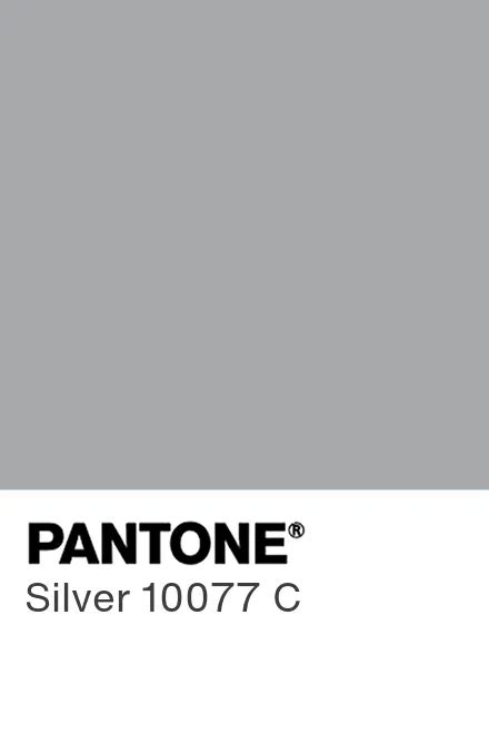 PANTONE® USA | PANTONE® Silver 10077 C - Find a Pantone Color | Quick Online Color Tool