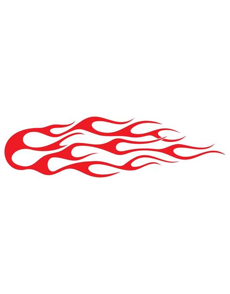 Hot Rod Flames Vinyl Wall Decal Sticker. #569