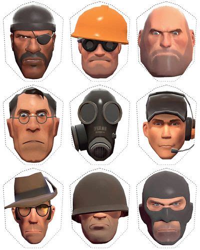 Black n White NOTE: Team Fortress 2 Spy Without Mask