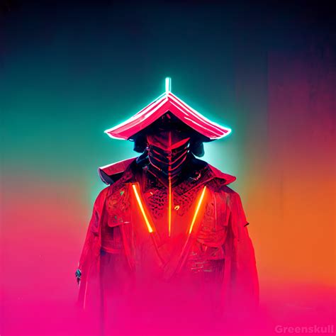 Neon Samurai | GREENSKULL