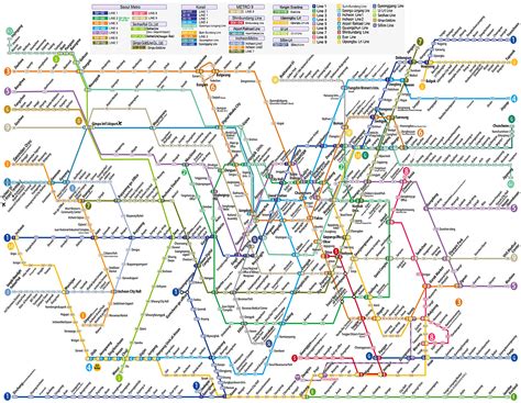 Seoul subway map