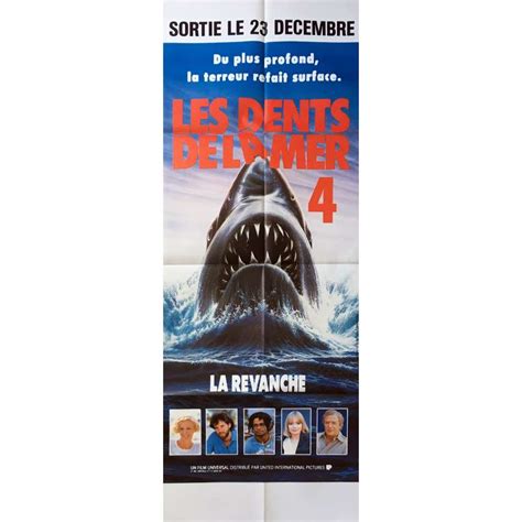 JAWS: THE REVENGE Movie Poster 23x63 in.