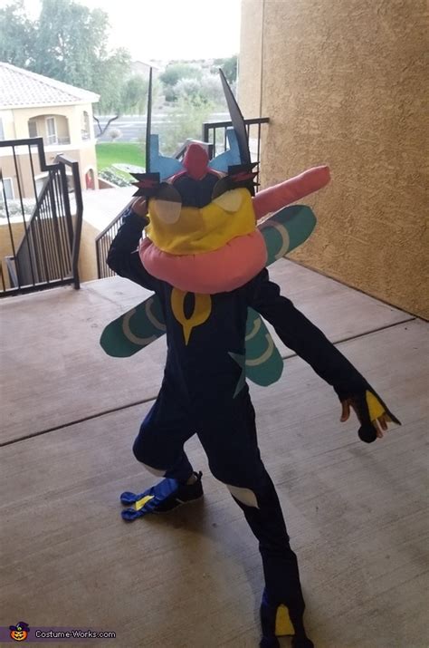 Ash Greninja Pokemon Costume