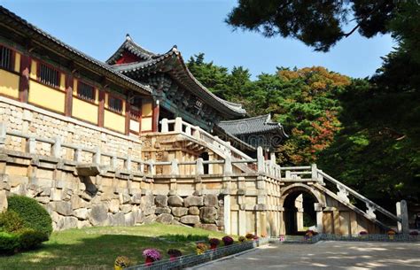 Bulguksa Temple, Gyeongju, South Korea Stock Photo - Image of tradition, temple: 168955514