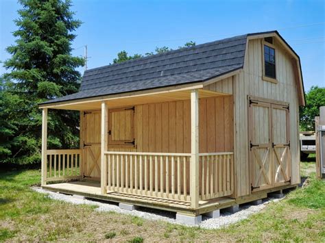 Sheds With Porches [2021 Models] | Beachy Barns