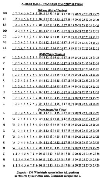 The Albert Halls, Bolton | Seating Plan, view the seating chart for the The Albert Halls, Bolton