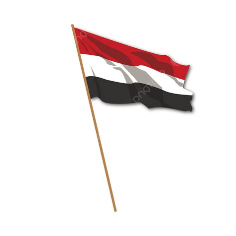 Flag Of Yemen, Yemen, Flag, Yemen Flag PNG and Vector with Transparent Background for Free Download