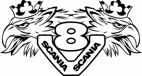 Scania V8 Logo