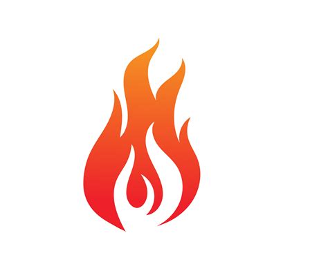 Fire flame vector illustration design 586636 Vector Art at Vecteezy