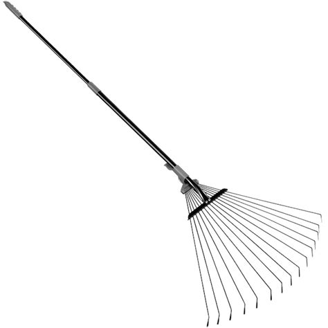 Walensee 24-in Steel Leaf Rake with Steel Handle RL-001-PB-LS at Lowes.com