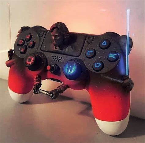 A Star Wars themed custom PS4 controller. Very elaborate and sick design! @xqgaming Want to be ...