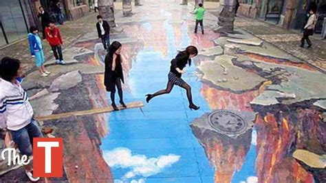 3d Optical Illusion Street Art