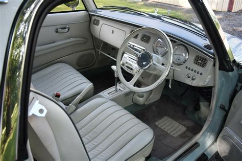 1991 Nissan Figaro â€” 6k miles, great condition, light blue, white interior - Classic Nissan ...