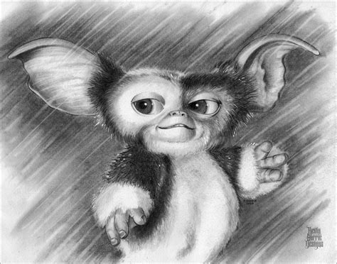 Gremlins Gizmo Drawing