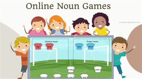 8 Cool Noun Games To Play Online - Number Dyslexia