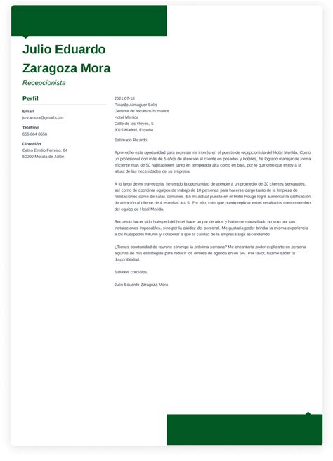 Laboral Ejemplos Carta De Presentacion Corta John Rich Ejemplo De Carta ...