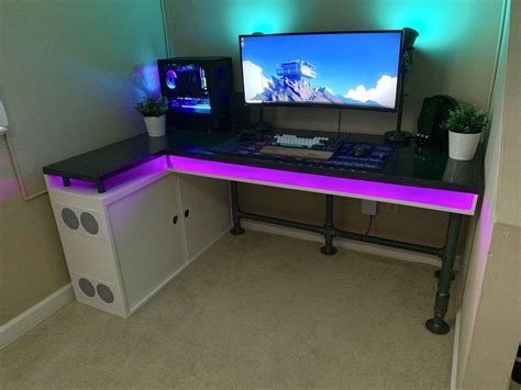 11 DIY Gaming Desk Ideas That Are Easy to Make - Home Junkee