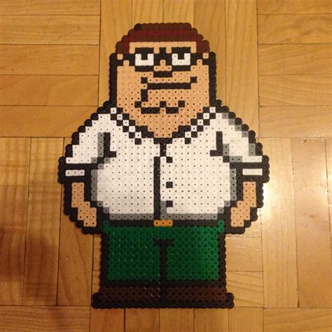 Best 12 Peter griffin family guy hama perler beads by lauro espinosa val – Artofit