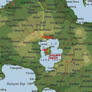 Map of Tagaytay Area – Texan In The Philippines