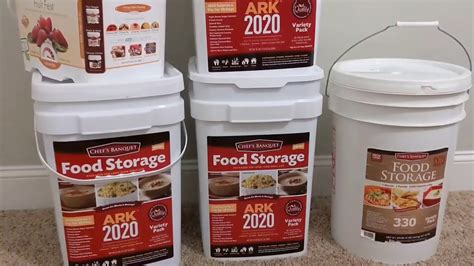 Emergency Food Supply From Costco. Several Months of Food- 25 Year Shelf Life. - Survival Prepper