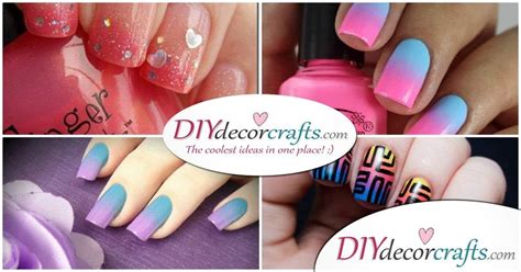 Easy Tutorial on How To Do Ombre Nail Art - For Beginners