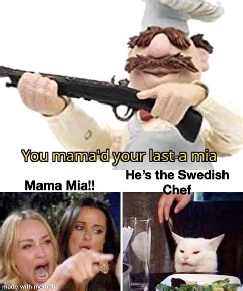 He’s the Swedish Chef : r/memes