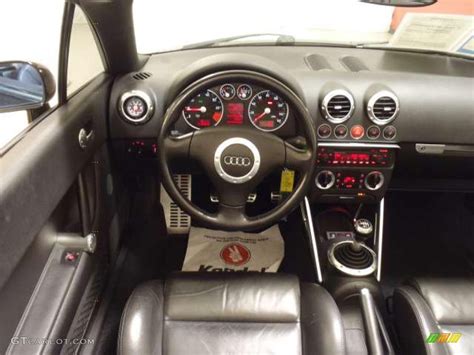 2002 Audi TT 1.8T quattro Roadster Ebony Dashboard Photo #39743142 | GTCarLot.com