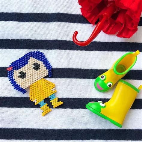 Coraline Perler Bead Disney Coraline Pixel Art | Images and Photos finder