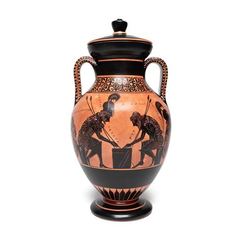 Greek Vase - Belly Amphora (8.5" High) - Getty Museum Store