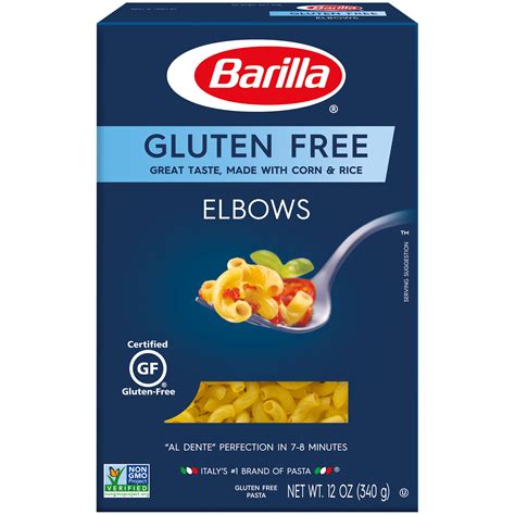 Barilla® Gluten Free Pasta Elbows 12 oz - Walmart.com