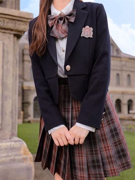 "Sienna" Jackets | School uniform outfits, Korean outfits, Uniform fashion