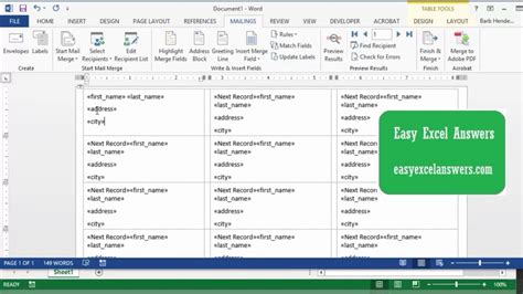 Create Label Template In Excel - Printable Form, Templates and Letter