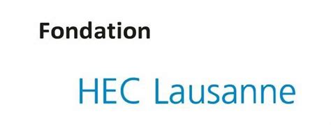 Fondation HEC | Site de la Fondation de soutien à la Faculté HEC de l'Université de Lausanne