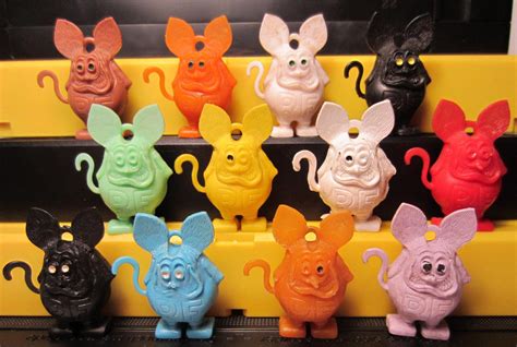 12 each Vintage 60s Rat Fink Figures Toy Gumball Charm Ed Roth ORIGINAL | #1826811243