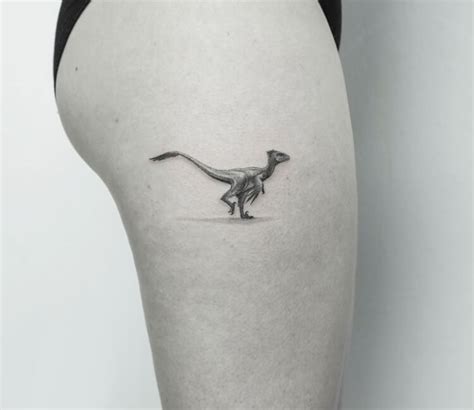 Velociraptor tattoo by Daniel Berdiel | Photo 31931