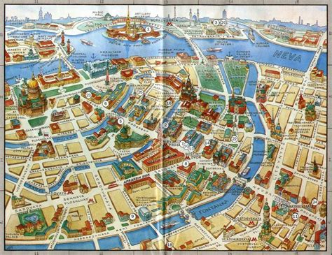 Sankt Petersburg mapa zabytków | Map, St petersburg, Historical monuments